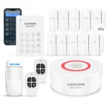 AGSHOME Kit Alarme Maison 15 Pièces